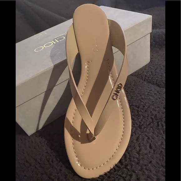 jimmy choo thong sandals